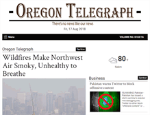Tablet Screenshot of oregontelegraph.com